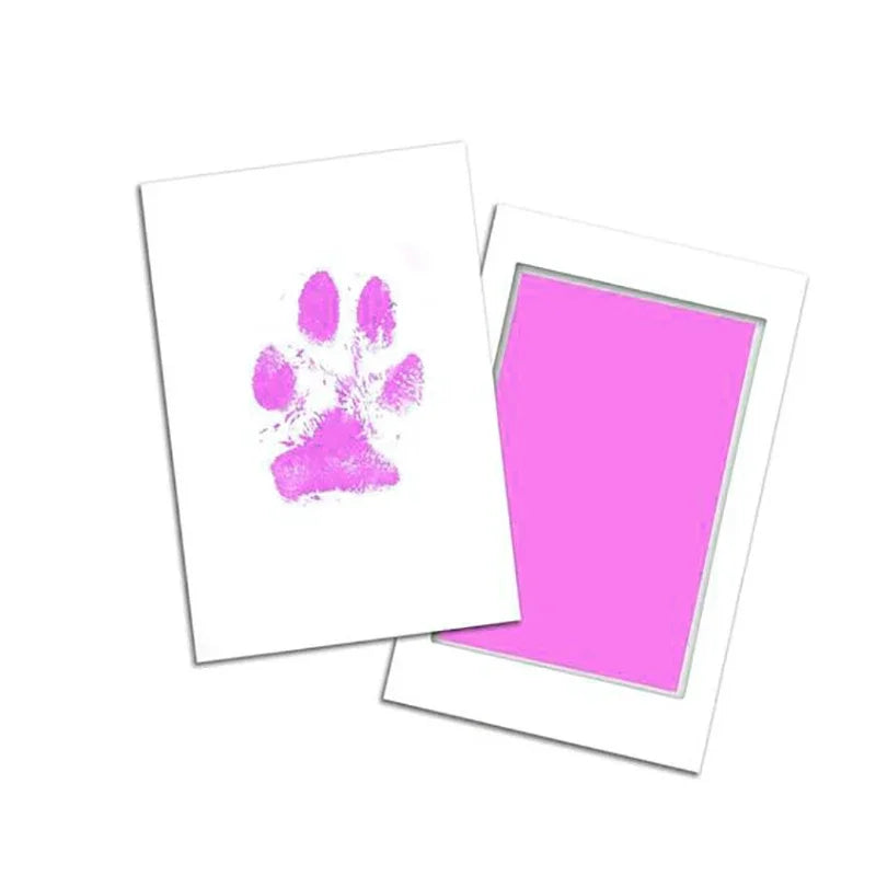 Cat Dog Paw Print Ink Kit Pad