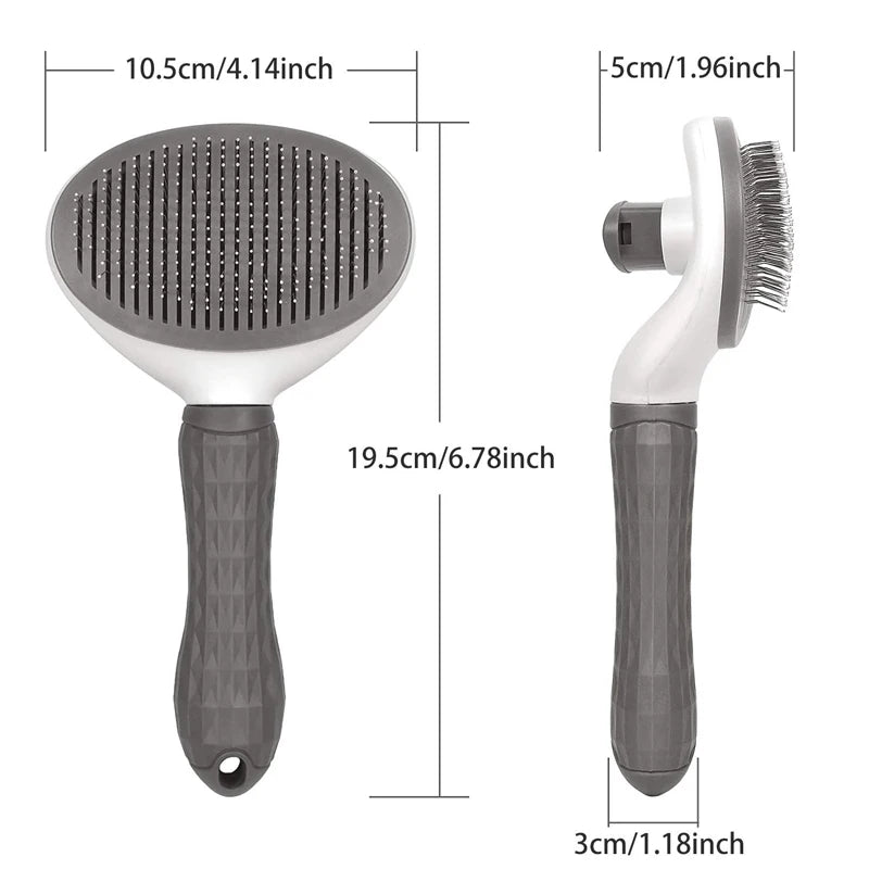 Pet Dog Brush Cat Comb Self Cleaning