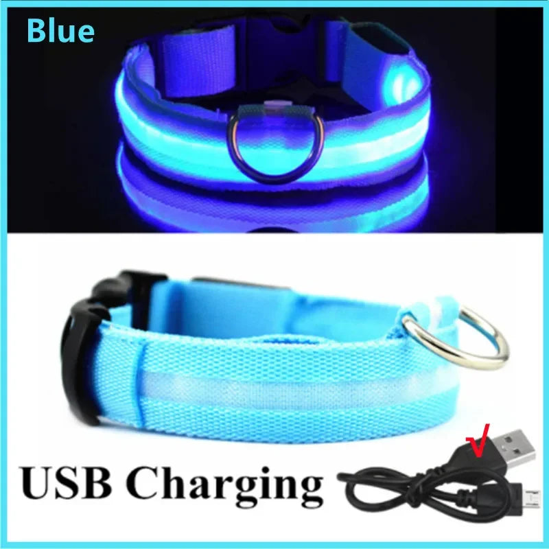 3 Modes Dog Luminous Charge Collar Led