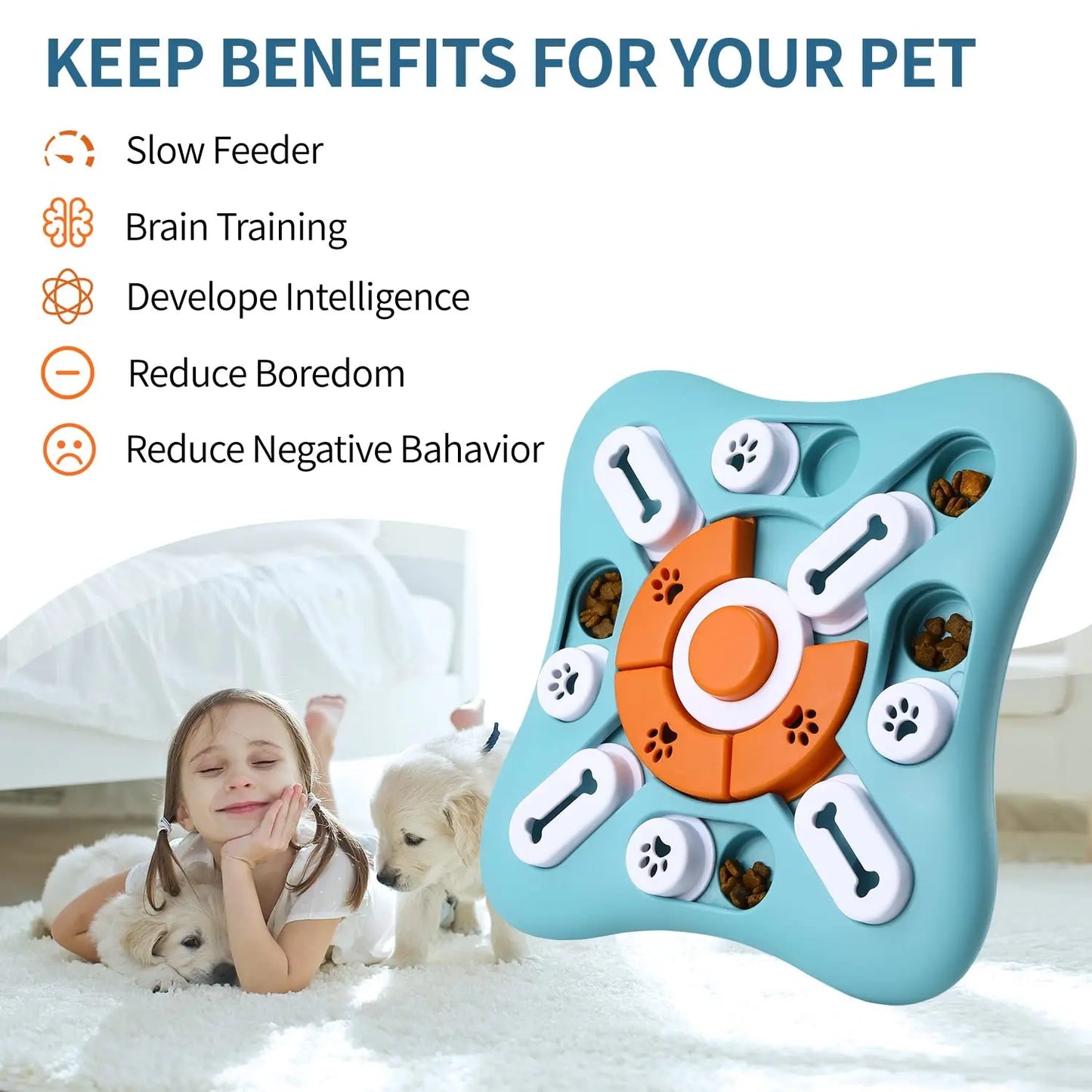 Dog Puzzle Toys for IQ Training & Mental Enrichment