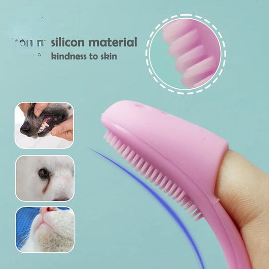 Cleaning Supplies Soft Pet Finger Brush