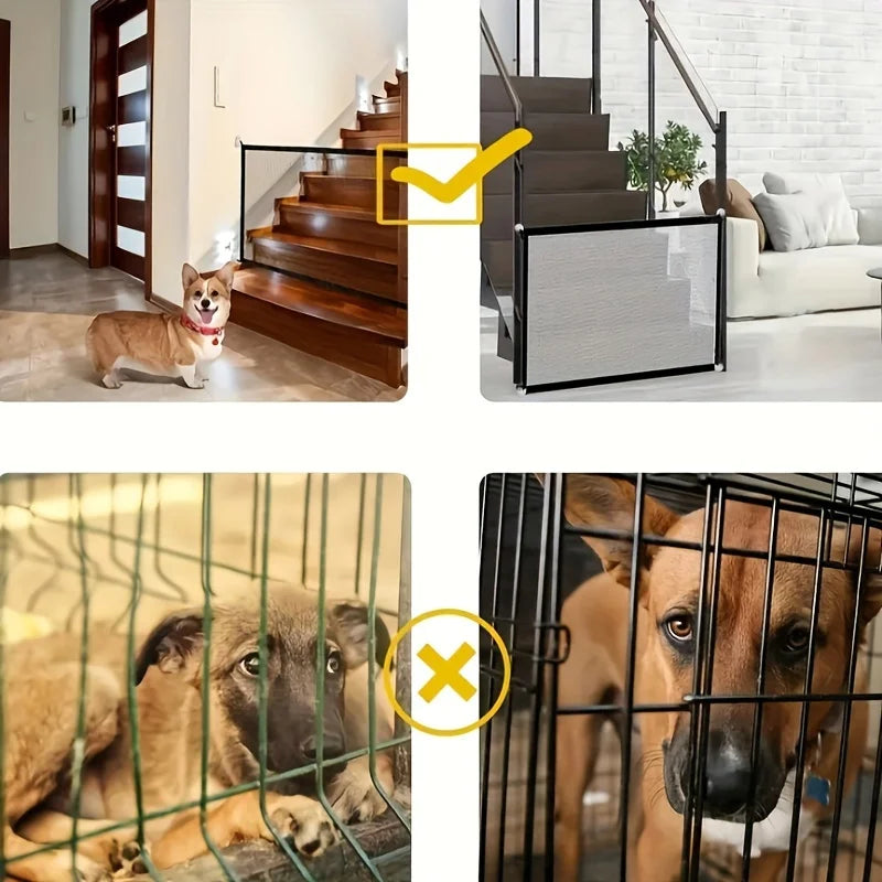 Multi-functional Pet Safety Gate Indoor/ Outdoor