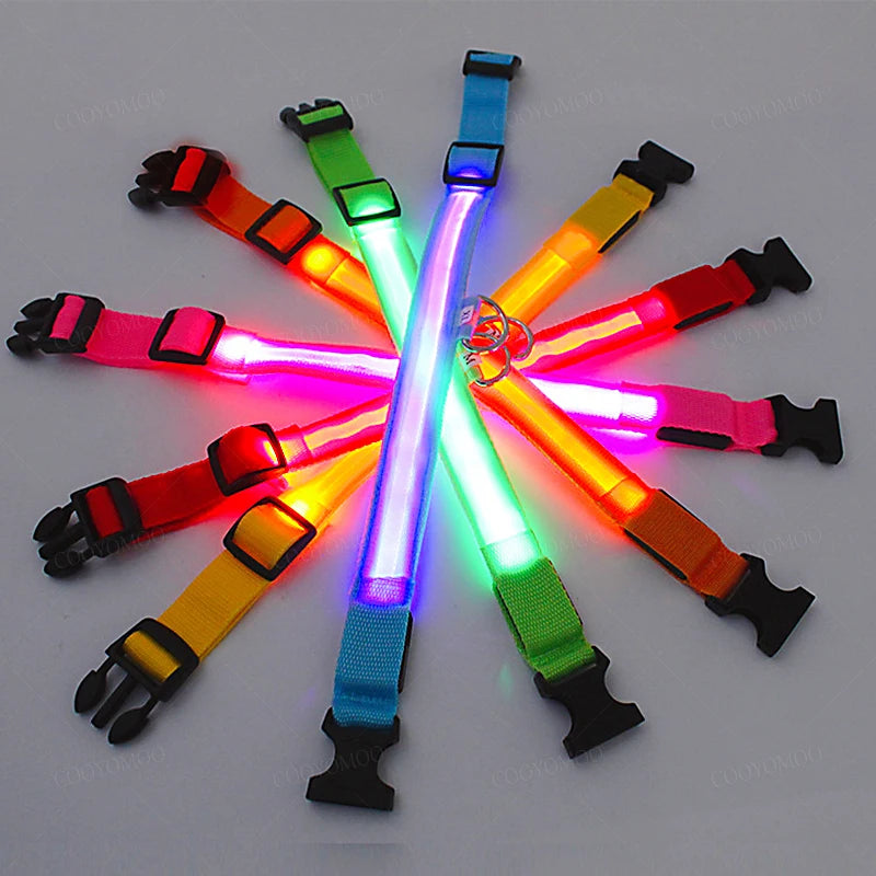 3 Modes Dog Luminous Charge Collar Led