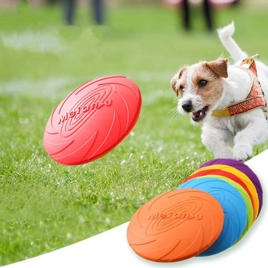 Silicone Flying Disc Dog Toy