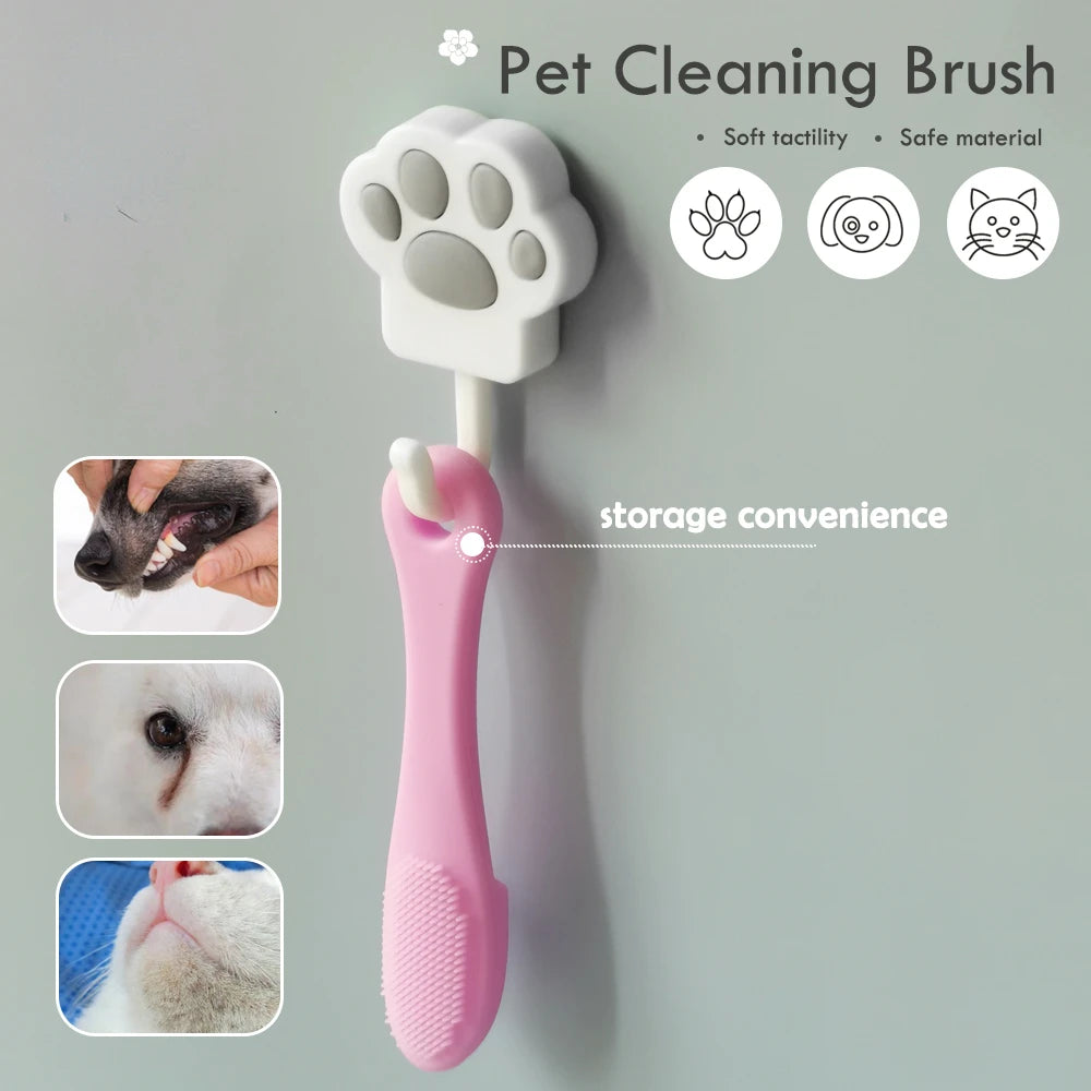 Cleaning Supplies Soft Pet Finger Brush