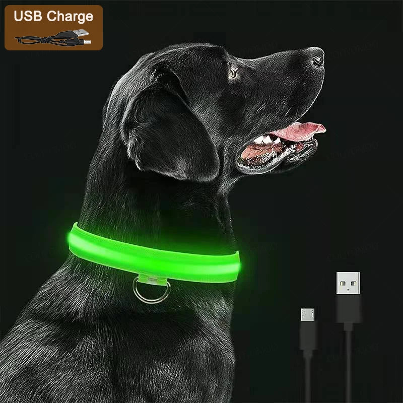 3 Modes Dog Luminous Charge Collar Led