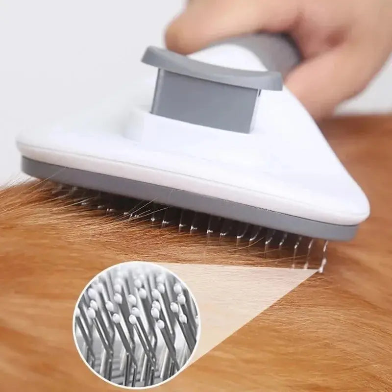 Pet Dog Brush Cat Comb Self Cleaning